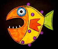 Fish Sculpture - Click on image to enlarge