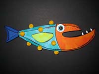 Fish Sculpture - Click on image to enlarge