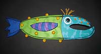 Fish Sculpture - Click on image to enlarge