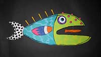 Fish Sculpture - Click on image to enlarge