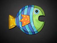 Fish Sculpture - Click on image to enlarge