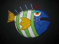 Fish Sculpture - Click on image to enlarge