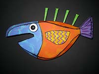 Fish Sculpture - Click on image to enlarge