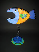 Fish Sculpture - Click on image to enlarge